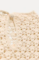 OPEN KNIT SWEATER