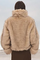 FAUX FUR SWEATSHIRT LIMITED EDITION