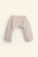 FAUX FUR SWEATSHIRT LIMITED EDITION