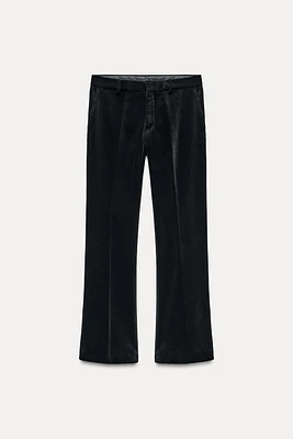 VELVET PANTS ZW COLLECTION