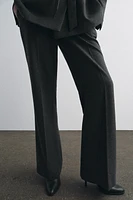 WOOL BLEND PANTS ZW COLLECTION