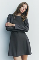 BELTED SHORT DRESS ZW COLLECTION