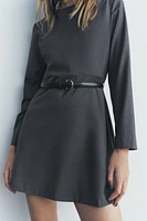 BELTED SHORT DRESS ZW COLLECTION