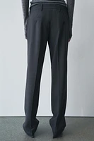 LOW RISE STRAIGHT LEG PANTS ZW COLLECTION