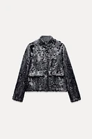 SEQUIN JACKET ZW COLLECTION