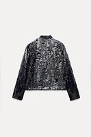 SEQUIN JACKET ZW COLLECTION