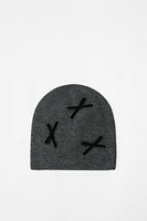 BOW KNIT BEANIE