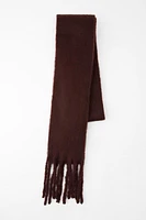 FRINGED SCARF