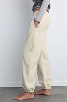 PLUSH JOGGING PANTS