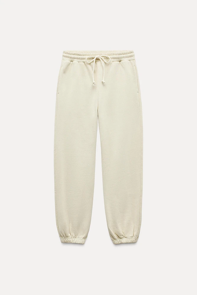 PLUSH JOGGING PANTS