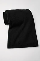 100% CASHMERE KNIT SCARF