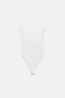 POLYAMIDE RUCHED BODYSUIT