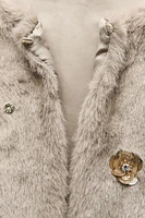 FAUX FUR SHORT COAT