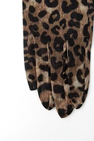 LONG ANIMAL PRINT GLOVES