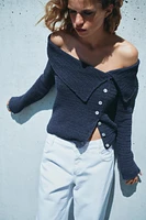 RUSTIC KNITWEAR TOP