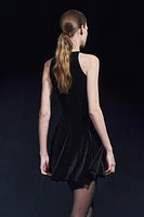 GODETS VELVET DRESS ZW COLLECTION