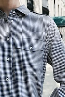 GINGHAM SHIRT ZW COLLECTION