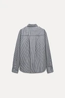 GINGHAM SHIRT ZW COLLECTION