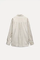 STRIPED POCKET SHIRT ZW COLLECTION