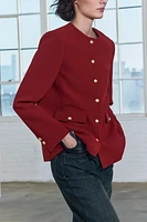 BUTTONED BLAZER ZW COLLECTION