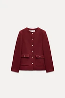 BUTTONED BLAZER ZW COLLECTION