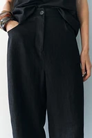 100% LINEN PANTS ZW COLLECTION