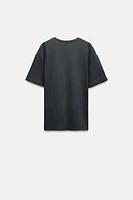 KNOTTED COTTON T-SHIRT