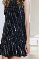 SEQUIN MINI DRESS ZW COLLECTION