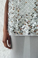 SEQUIN TOP ZW COLLECTION