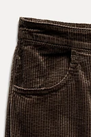 RELAXED FIT CORDUROY PANTS ZW COLLECTION