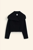 100% WOOL CROP SWEATER LIMITED EDITION