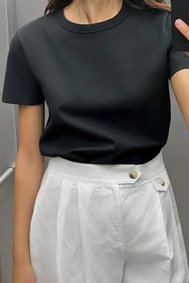 INTERLOCK SHORT SLEEVE T-SHIRT