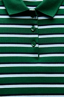 STRIPED POLO T-SHIRT