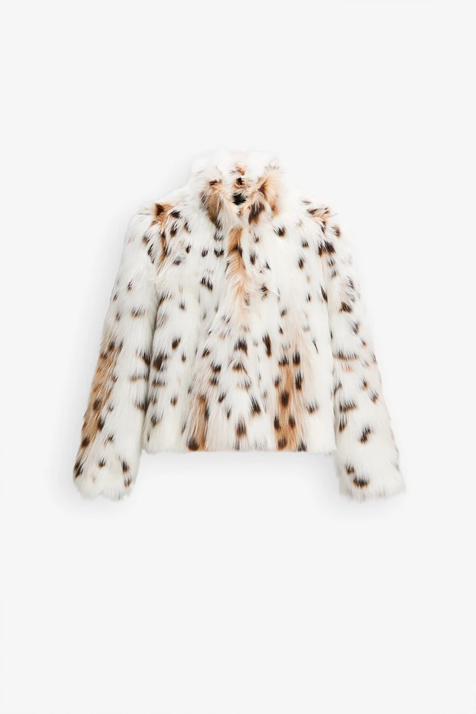 FAUX FUR JACKET ZW COLLECTION