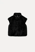 FAUX FUR VEST ZW COLLECTION