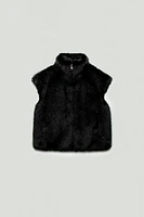 FAUX FUR VEST ZW COLLECTION