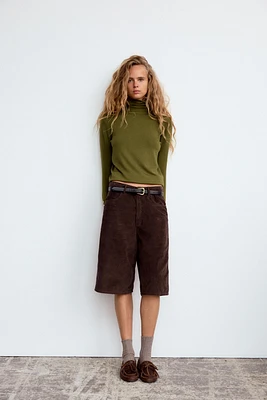 CORDUROY SHORTS