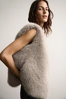 FAUX FUR VEST ZW COLLECTION