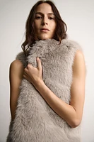 FAUX FUR VEST ZW COLLECTION