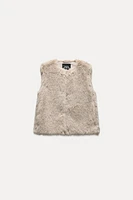 FAUX FUR VEST ZW COLLECTION