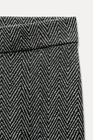 FLARED HERRINGBONE LEGGINGS