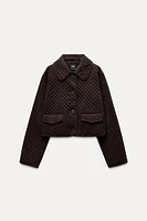 QUILTED CORDUROY JACKET