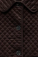 QUILTED CORDUROY JACKET