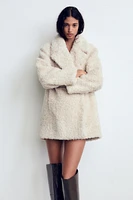 FAUX FUR COAT