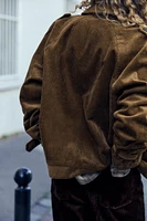 CORDUROY EPAULETTE JACKET