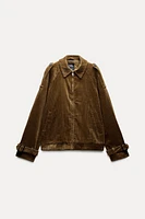 CORDUROY EPAULETTE JACKET