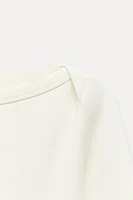 BOATNECK RIB SHIRT