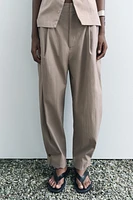 BUTTONED HEM PANTS ZW COLLECTION