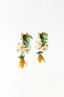 CHARM FLOWER EARRINGS