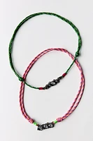 PACK OF JEWEL CORD NECKLACES